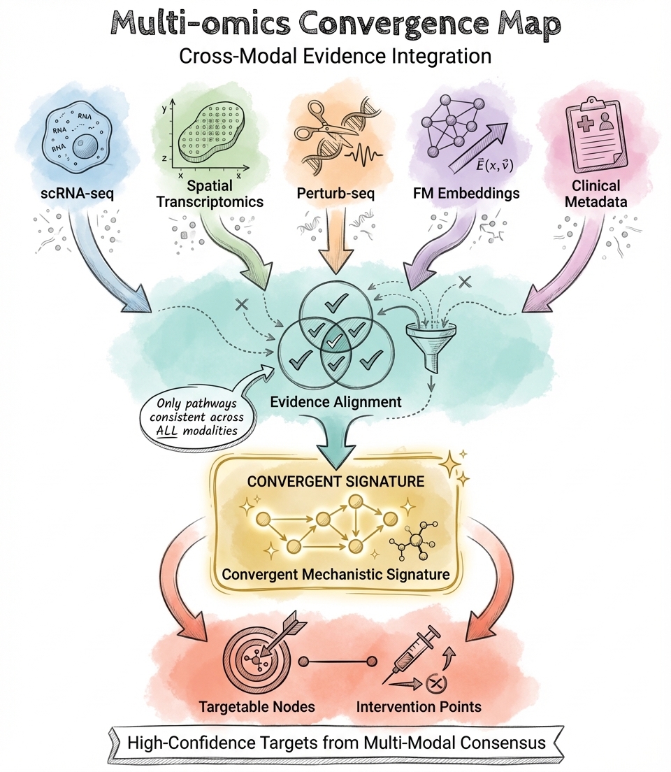 Multi-omics Convergence Map